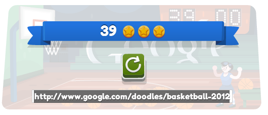 Google Basketball Score