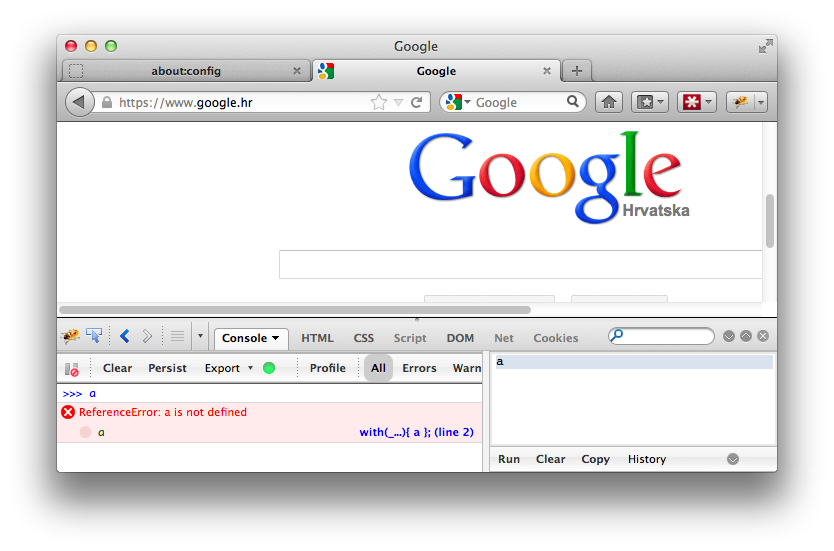 Javascript Error