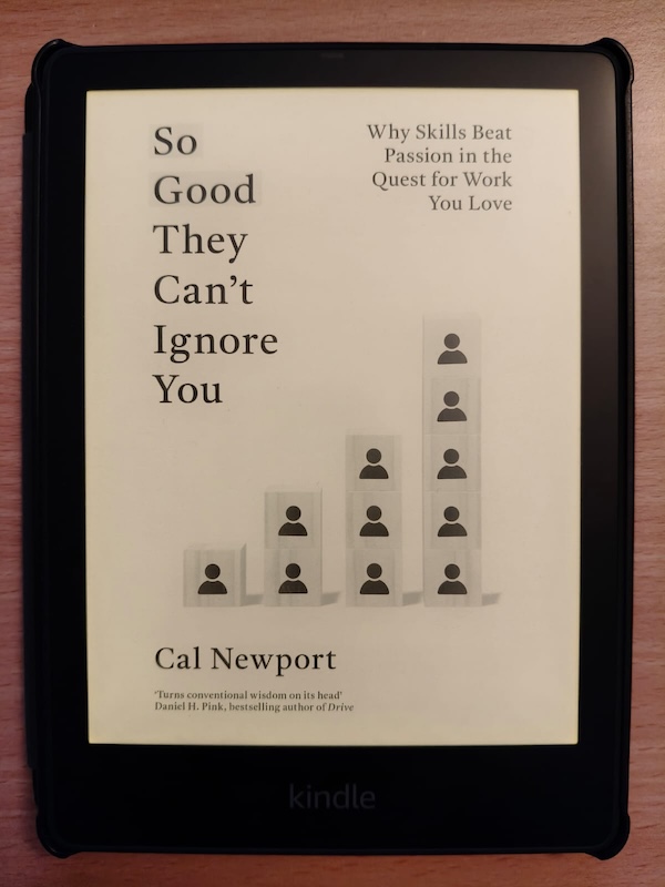 So Good They Can't Ignore You by Cal Newport